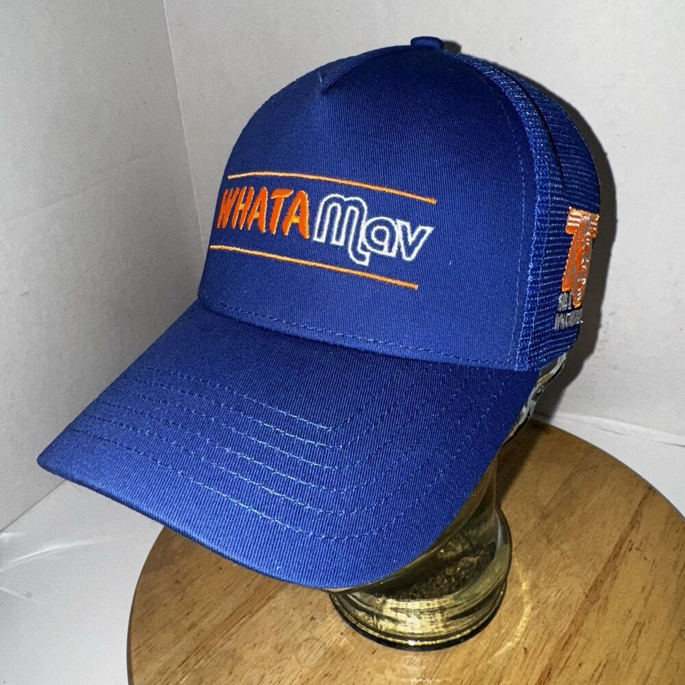 Whataburger x Dallas Mavericks 75th Anniversary Trucker Hat Snapback WhattaMav